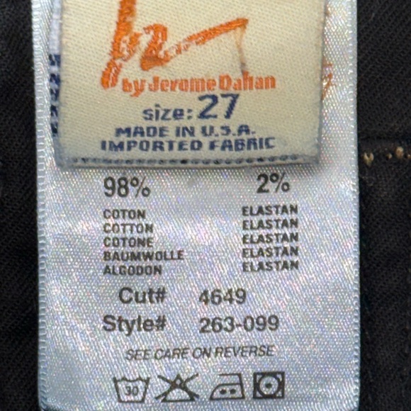 👖🌿 CITIZENS OF HUMANITY Amber #263 Stretch Bootcut Dark Wash Blue Women’s Sz 27 - Picture 3 of 8